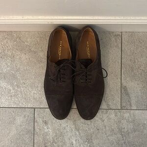 New Republic Brown Suede Oxford Dress Shoes US Men’s 9.5